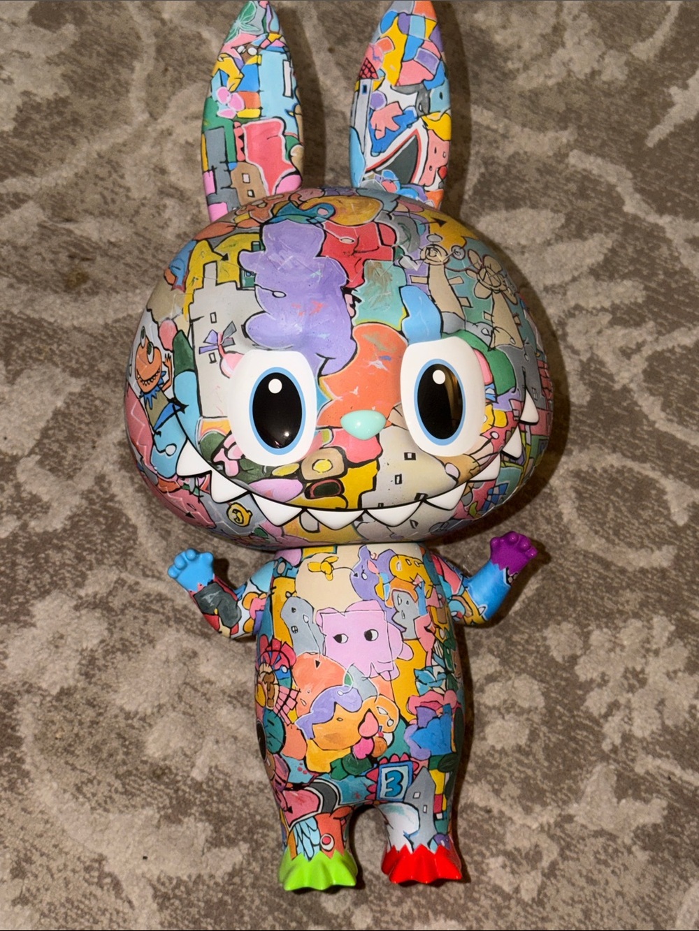 Pop Mart Mega Labubu 400% 10th Anniversary Figure NO BOX